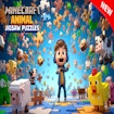 Puzzle ze zwierzętami w Minecraft