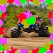 Puzzle przesuwne Monster Truck